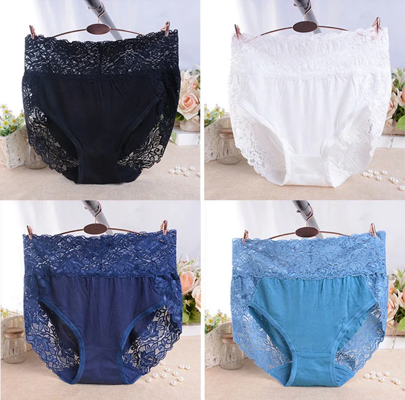 Новое поступление Ropa Interior Femenina, кружевное сексуальное нижнее белье, трусы, женское нижнее белье размера плюс, женские трусики с высокой талией, трусы