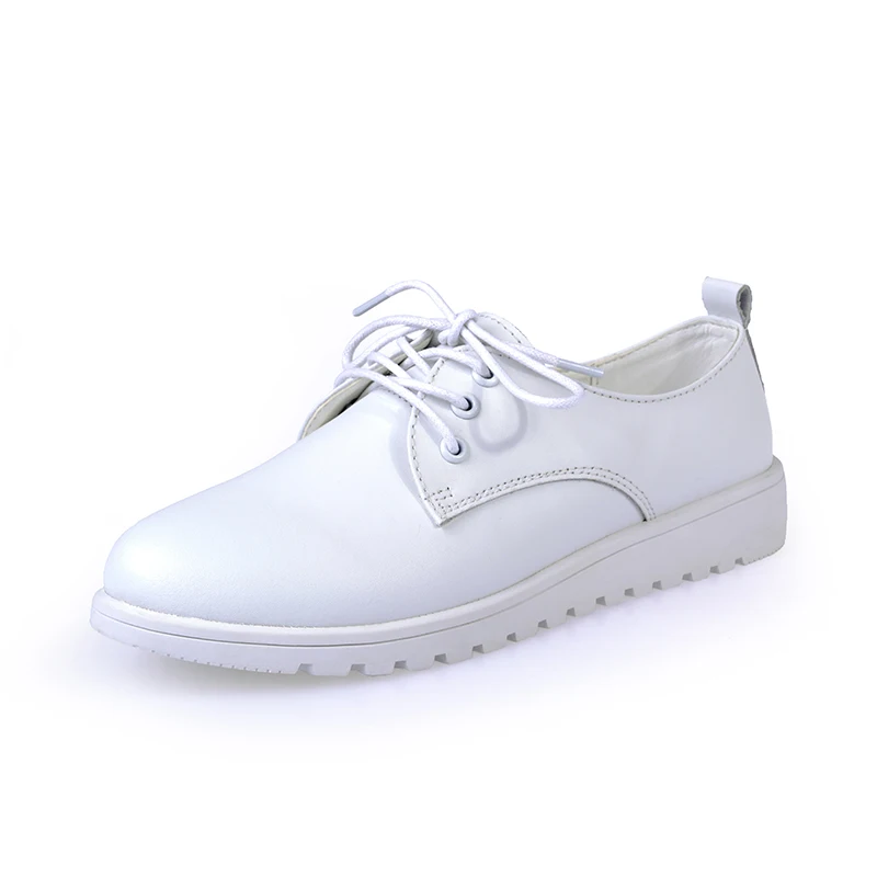 Мода 2017 г. женская обувь Повседневные Мокасины Лоферы Женская Натуральная кожа