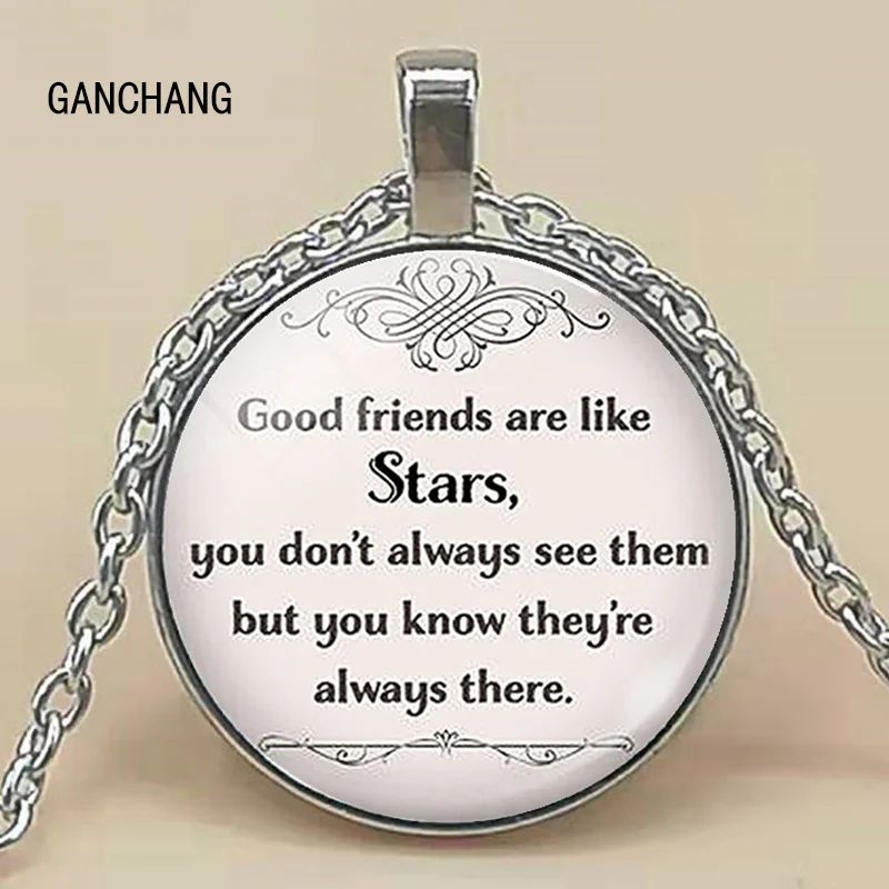 &quotМои первые сестры всегда мой друг&quot &quotСтеклянный кабошон ручной работы кулон