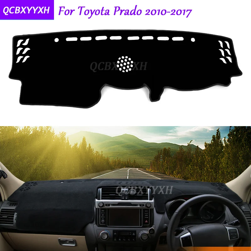 Коврик для приборной панели Toyota Prado 2010 2017 защитный коврик интерьера Photophobism