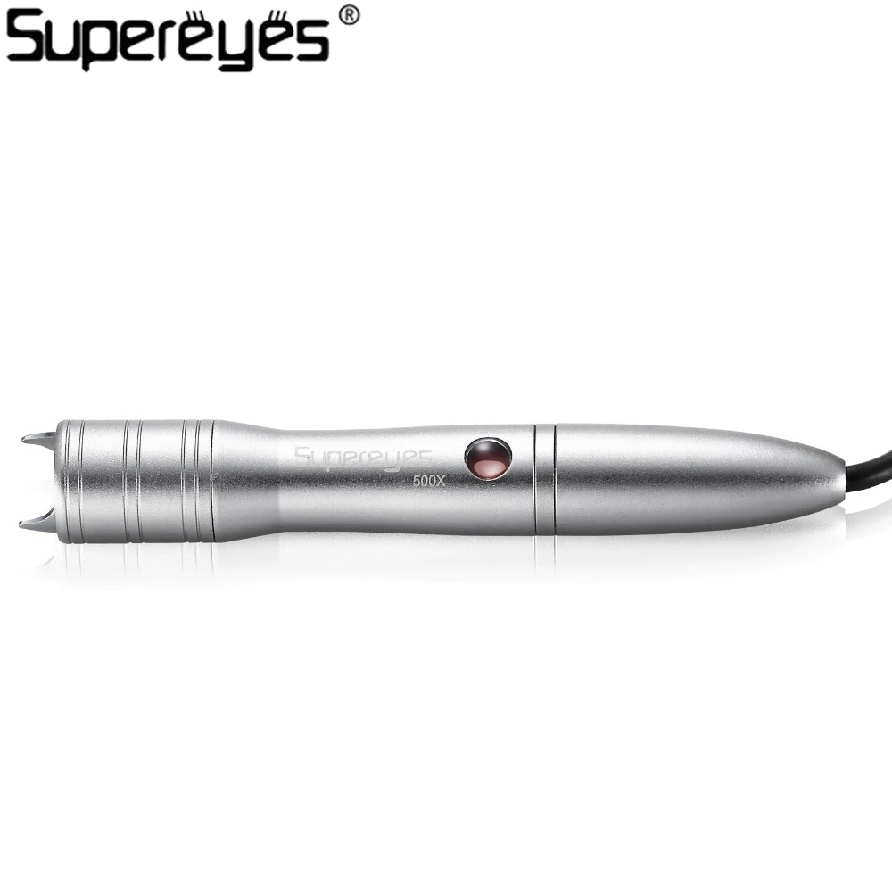 Supereyes A005+ USB микроскоп 500X5 Мп руки свободно Авто фокус видео Цифровые микроскопы Лупа с микроскоп с регулируемой подставкой