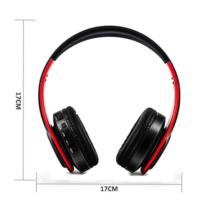 Беспроводные складные наушники HLTON цветная стерео гарнитура с микрофоном