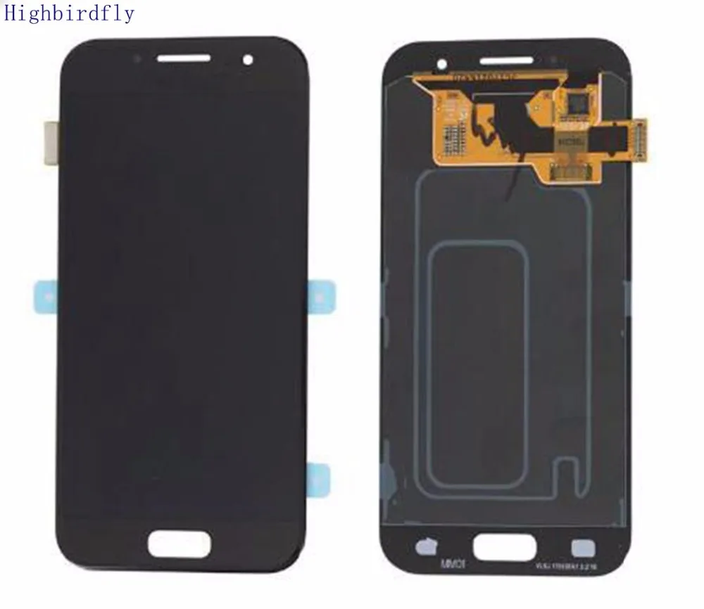 Amoled For Samsung Galaxy A3 2017 A320 A320F A320M A320Y A320FL Lcd Screen Display +Touch Glass Digitizer Assembly | Мобильные