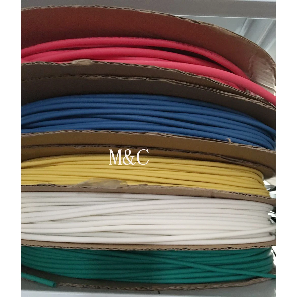 Термоусадочная трубка 100 метров/рулон термоусадочная для 2:1 кабеля 6 мм