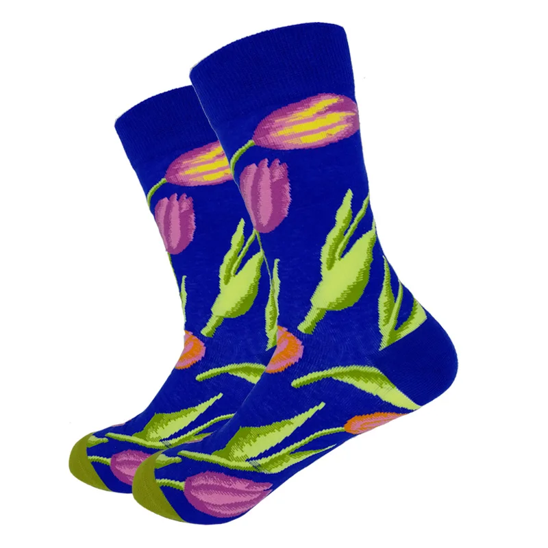 Носки женские в стиле Харадзюку хлопок разноцветные 5 пар/лот | Женская одежда