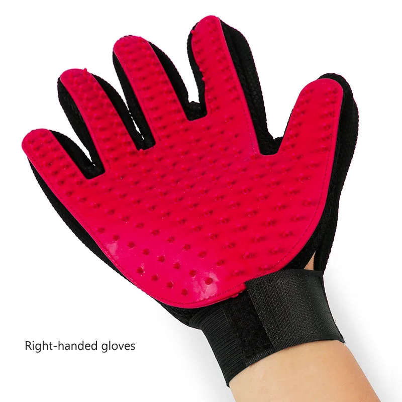 Силиконовая перчатка для домашних животных мягкая эффективная груминга ванна