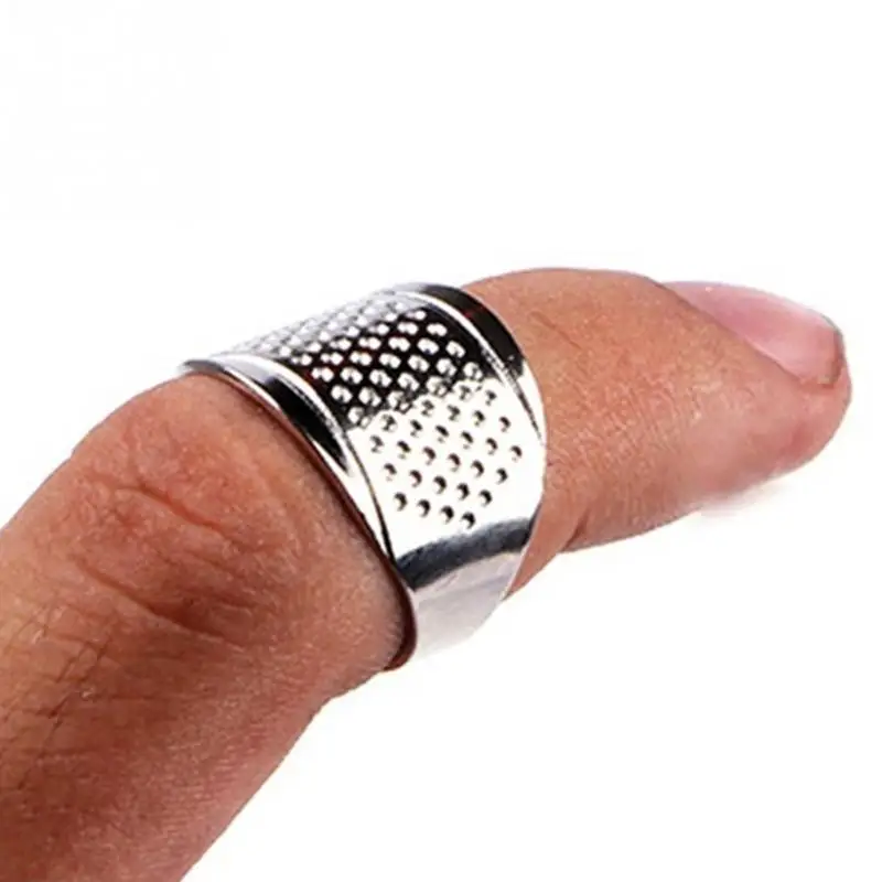 Портные ручная работа защита для пальца наперсток шитья s регулируемое кольцо