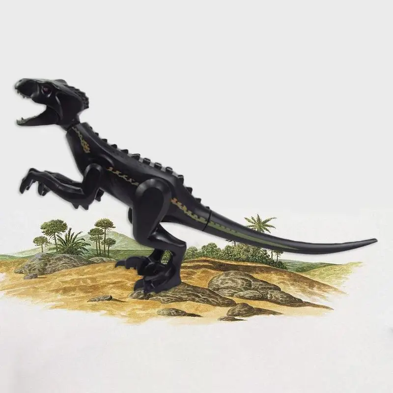 Jurassic Dinosaur Blocks Large Raptors Pterosaurs Mixed Raptors Tyrannical Dragon Toy Compatible Dinosaur Building Blocks Toy