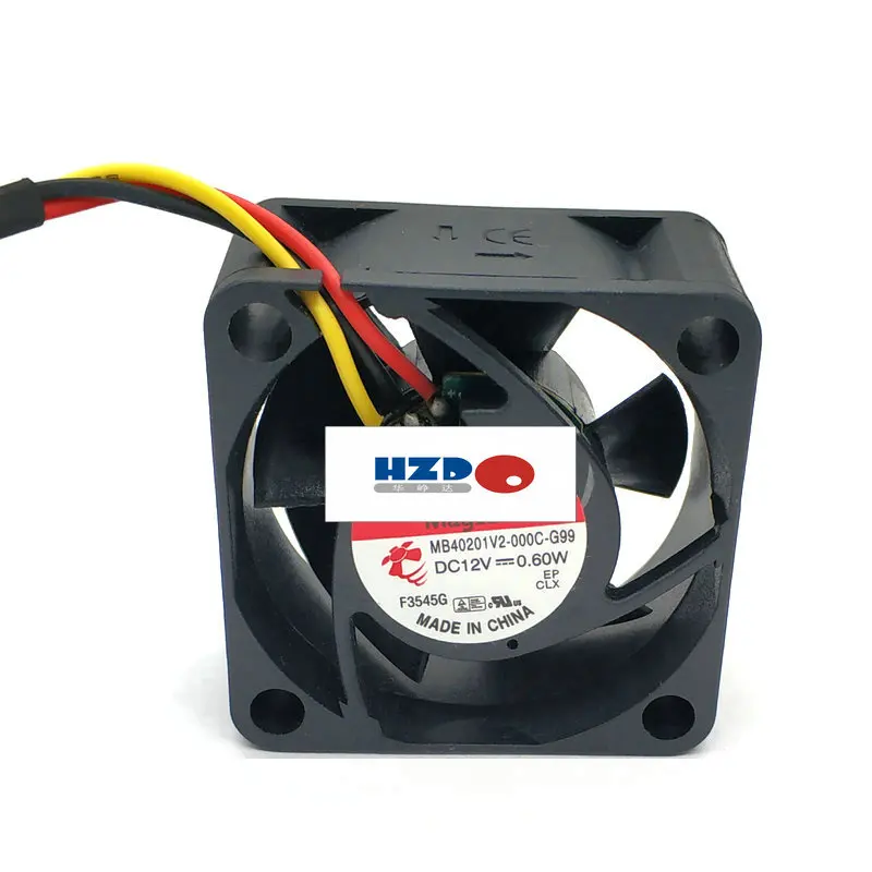 MB40201V2 000C G99 0 6 Вт новый оригинальный MB40201VX A99 4020 12В 1 38 3 провода Вентилятор