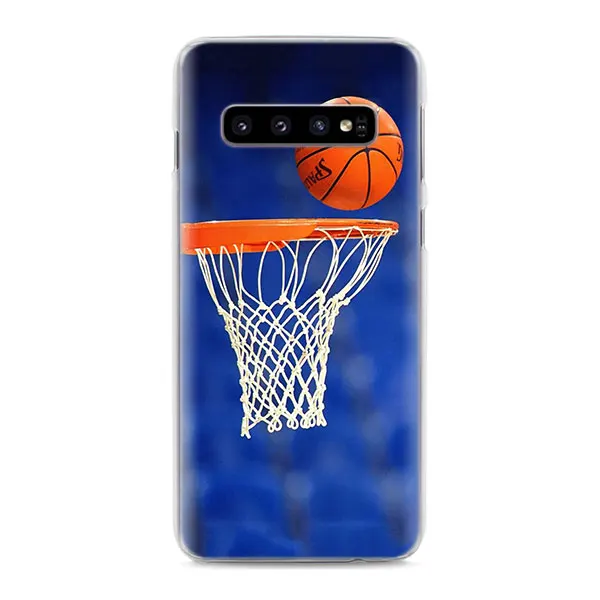 07 Пространство баскетбольный Бросок в Кольцо телефон чехлы для samsung Galaxy S10e S10 S8 S9 плюс M10 M20 M30 A50 S6 S7 края Жесткий Чехол - Цвет: 07