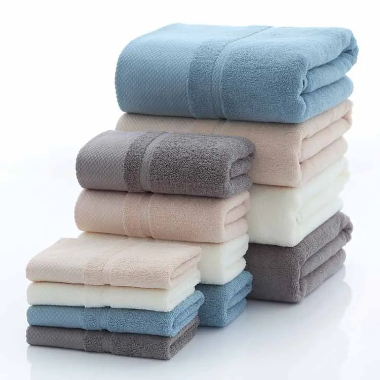 Morigins Новое модное Премиум банное полотенце s 5 упаковка набор полотенец сплошной