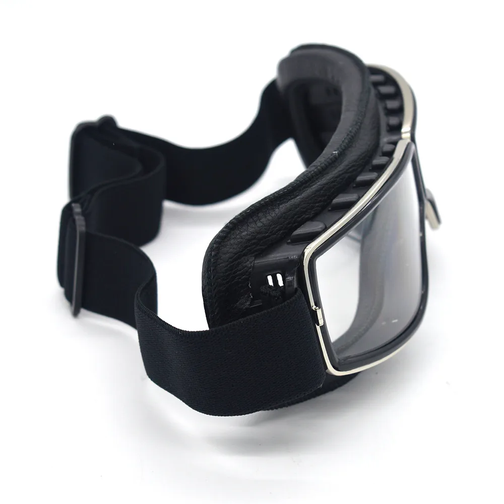 Винтажные очки для мотокросса авиаторы в стиле ретро винтажные с линзами 4