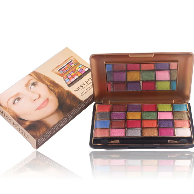 Горячая Распродажа женская мода 24 цвета тени для век пластина