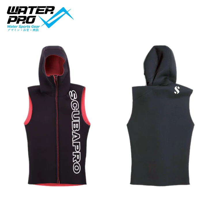 SCUBAPRO С Капюшоном Жилет Гидрокостюм 2.5 мм Мужская Дайвинг Водные Виды Спорта