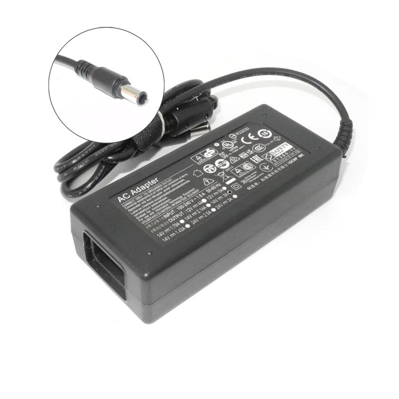 

14V 2.14A 3A AC Adapter Charger For Samsung BX2035 BX2235 S22A100N S19A100N S22A200B S22A300B LED LCD Monitor