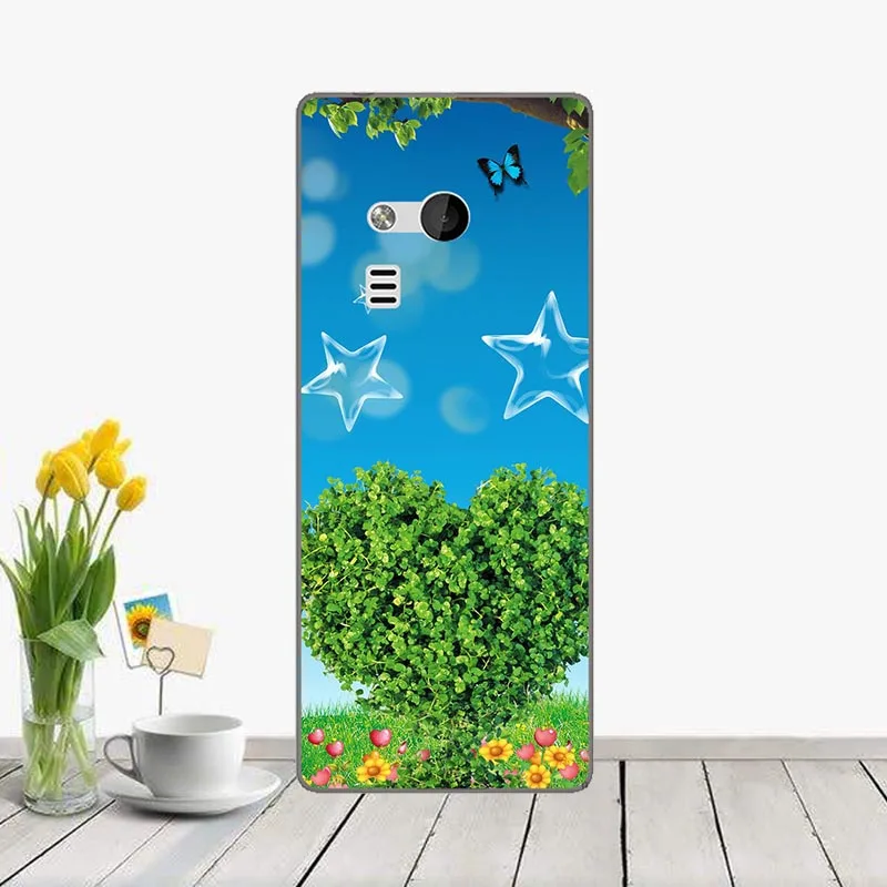 J44 Мягкие силиконовые с рисунком, чехол для телефона, чехол для Nokia 216, две sim-карты, цветные задние Чехлы, Coque Para, чехлы с цветами, оболочка - Цвет: J44