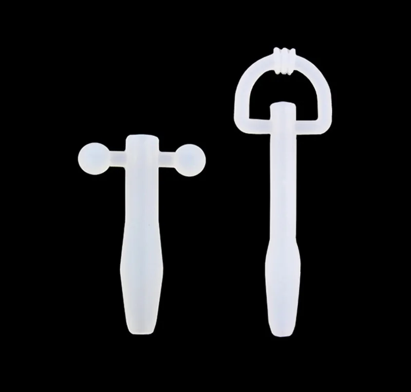 2 Piece Male Sex Toys Penis Plug Sounding Chastity Urethral Dilators Catheter Silicone Horse Stimulate sex shop para casal | Красота и