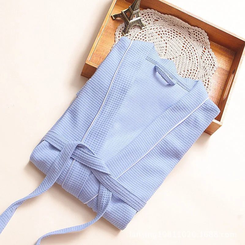 Женский хлопковый банный халат большой размер|Халаты| |