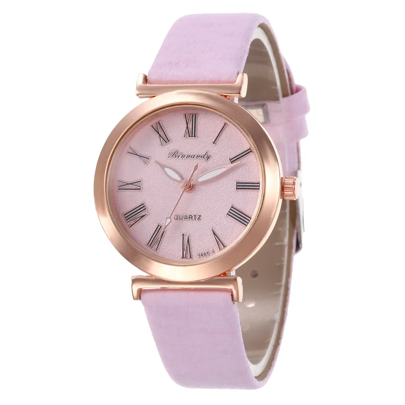 WJ 8549 Reloj Mujer 2019 Модные Простые Женские часы кожаные кварцевые Роскошные наручные