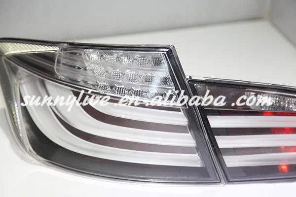 2010 2013 год для BMW F10 F18 520 525 530 535i LED Фонарь Задний Лампы мотоциклов Chrome корпус дБ
