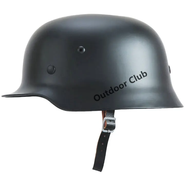 2017 открытый охотничий немецкий шлем M35 Стальной черный тактический для