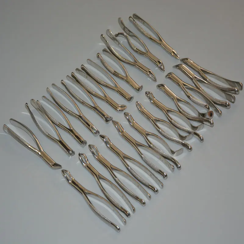 23 шт. полный набор щипцы для удаления зуба Стоматологический Хирургический