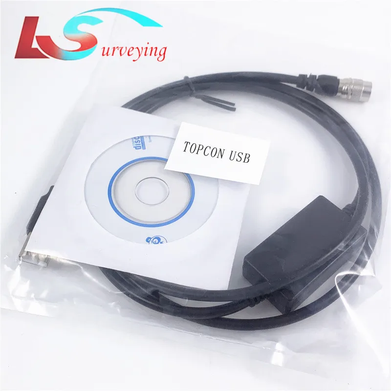 Topcon USB кабель для передачи данных для Topcon Sokkia тахеометра подходит ПК Win7/8/10