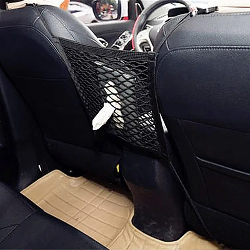 Auto Car Seat Mesh Organizer Storage Cargo Net Pocket Luggage Hooks Pouch Holder | Автомобили и мотоциклы