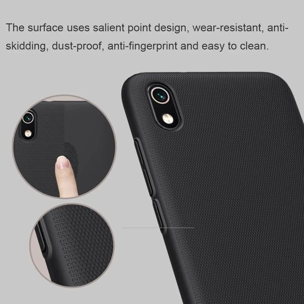 Чехол для телефона NILLKIN для Xiaomi Redmi 7A, жесткий матовый защитный Противоскользящий чехол, чехол для Xiaomi Redmi 7A, матовый чехол-бампер