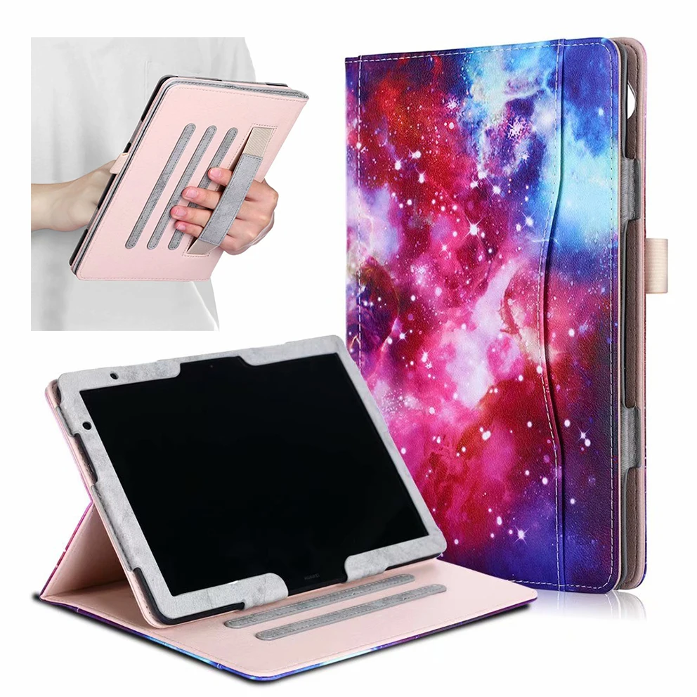 Чехол для Huawei MediaPad T5 AGS2 W09/L09/L03/W19 10 1 дюймов планшет из искусственной кожи умный