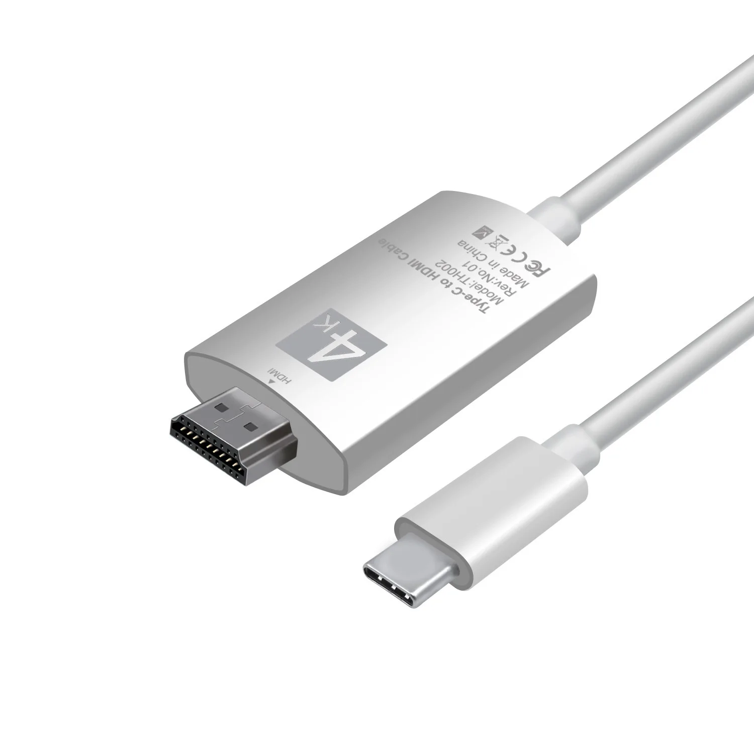 Новый USB C Кабель адаптер Type для 4K HDMI HDTV Samsung S9 Note 8 Macbook Pro DOM668|Кабели передачи