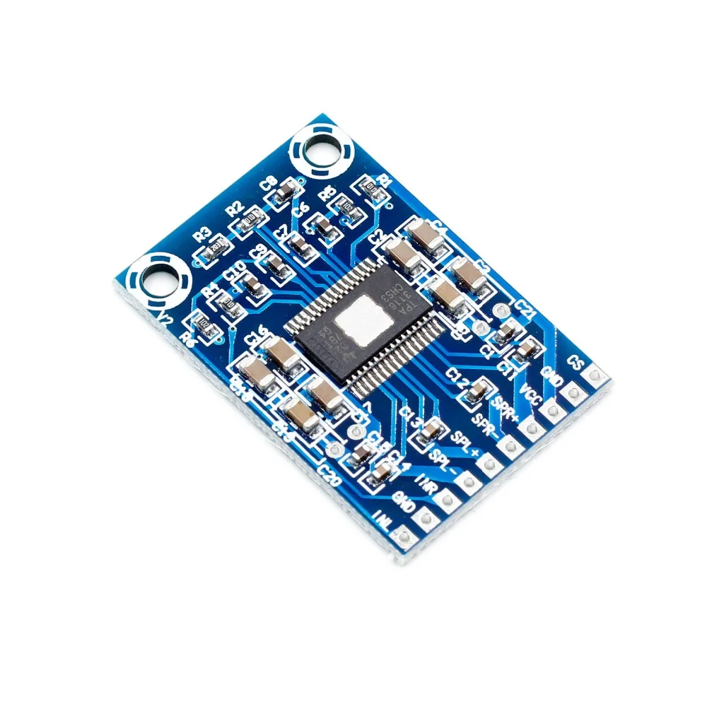 XH-M562 TPA3116D2 50 Вт+ 50 Вт двухканальный Мини цифровой усилитель класса D усилитель 50 Вт Мощность Плата усилителя DC 12 V-24 V 2x50 Вт