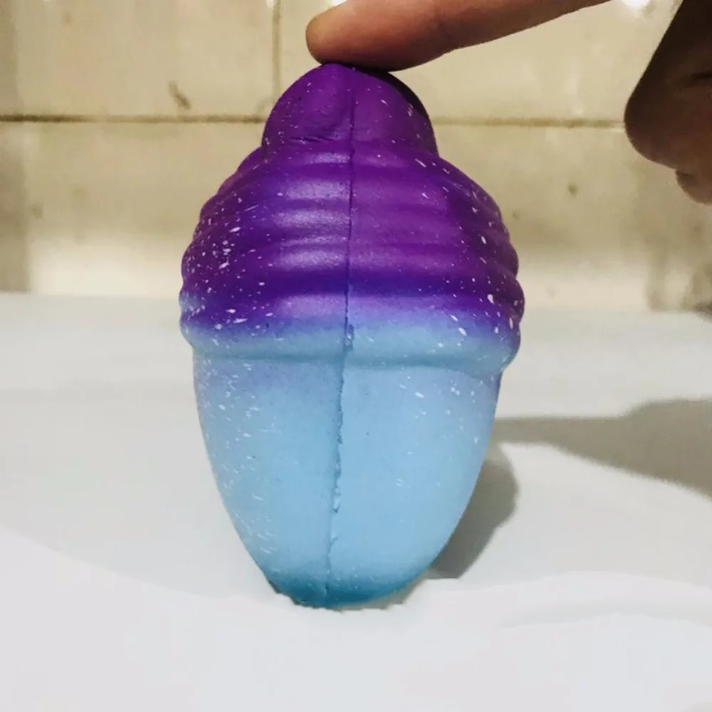 Jumbo поддельные милые Звездные Синие зубы украшения Squeeze осыпаются Fusion Kawai