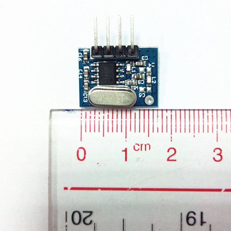 1 шт. Супергетеродинный беспроводной радиочастотный модуль передатчика 433 МГц