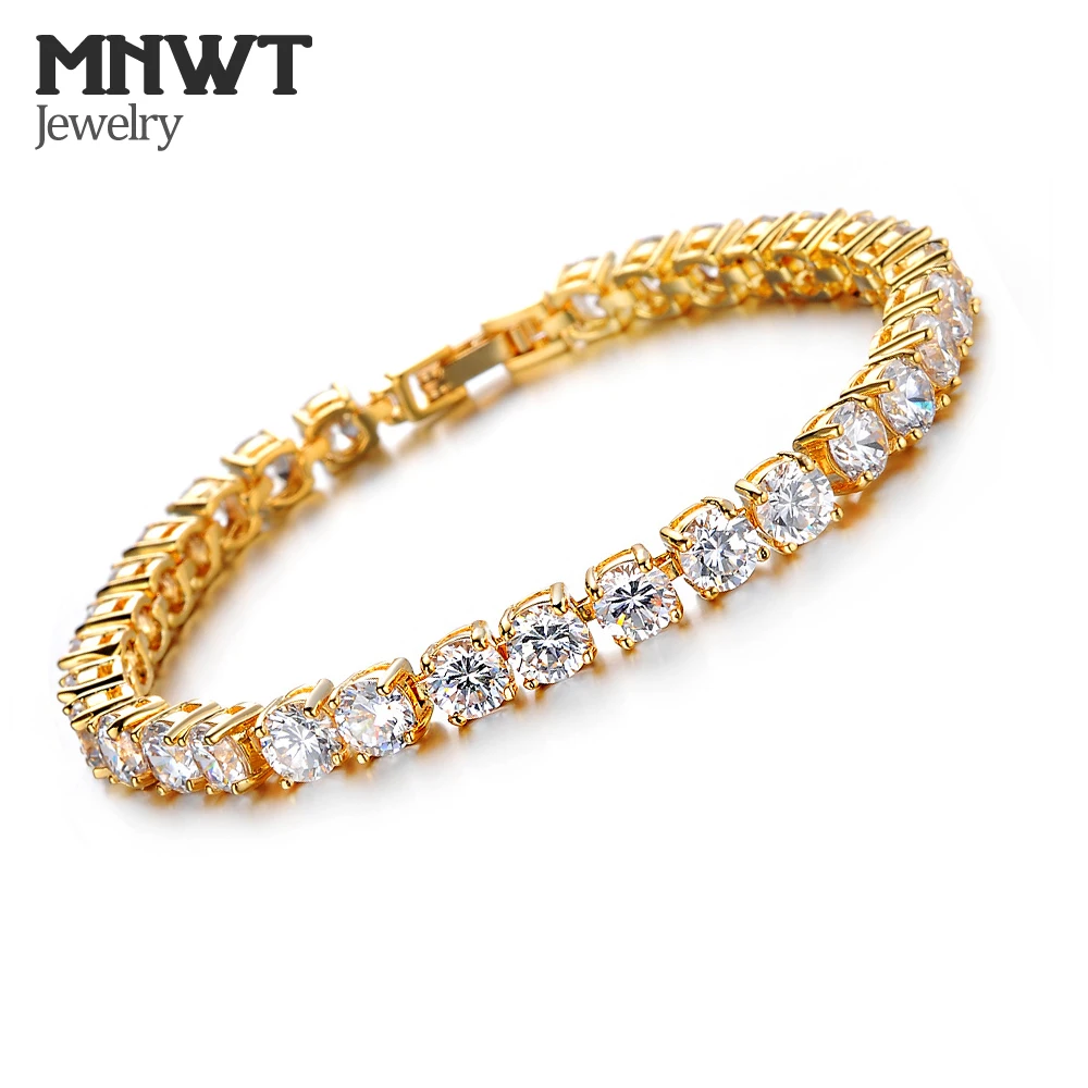 Женский теннисный браслет MNWT фирменный с фианитом AAA|bracelets for|women braceletwomen brand bracelet |