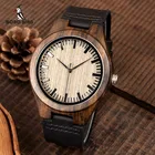 Мужские часы из черного дерева BOBO BIRD, Модные Классические кварцевые наручные часы ручной работы из черного дерева, лучший подарок erkek kol saati, в коробке, для мужчин