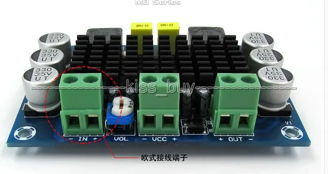 DC 12 V 24 100 W TPA3116DA моно канал Цифровой усилитель звука доска|audio amplifier board|dc dcdigital board |