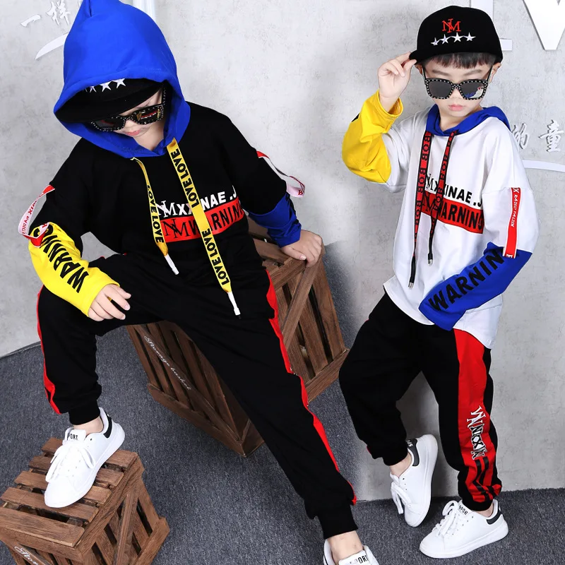 Специальное предложение комплект со свитером с капюшоном для мальчиков Модный