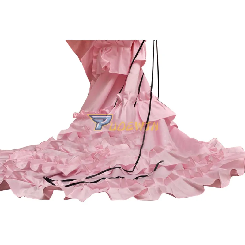 Платье чобит из аниме чобитцу розовый цвет костюм для косплея индивидуальный