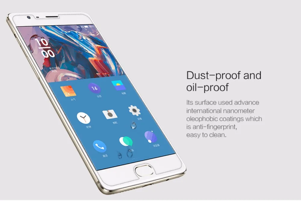 Закаленное стекло для OnePlus 3T Nillkin H + Pro 2 5 D с закругленными краями 0 мм закаленное