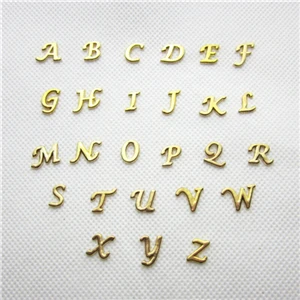 

Hot selling 520pcs/lot alphabet letters A-Z floating charms living glass floating lockets charms(per letter per 20pcs)