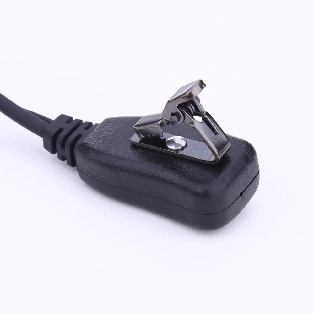 2 PIN гарнитура функция PTT MIC 1 м Ушные крючки наушники для рации переговорные