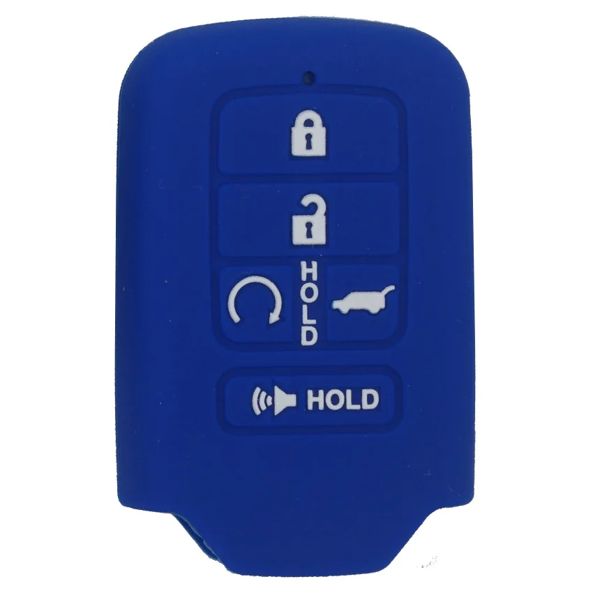 Для Honda Civic Fit Accord Pilot Smart Keyless entry 5 кнопок чехол для ключа автомобиля протектор 2015 2016