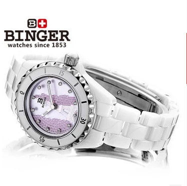 Оптовая фантазии Бингер Керамика смотреть женщина элегантный розовый В виде