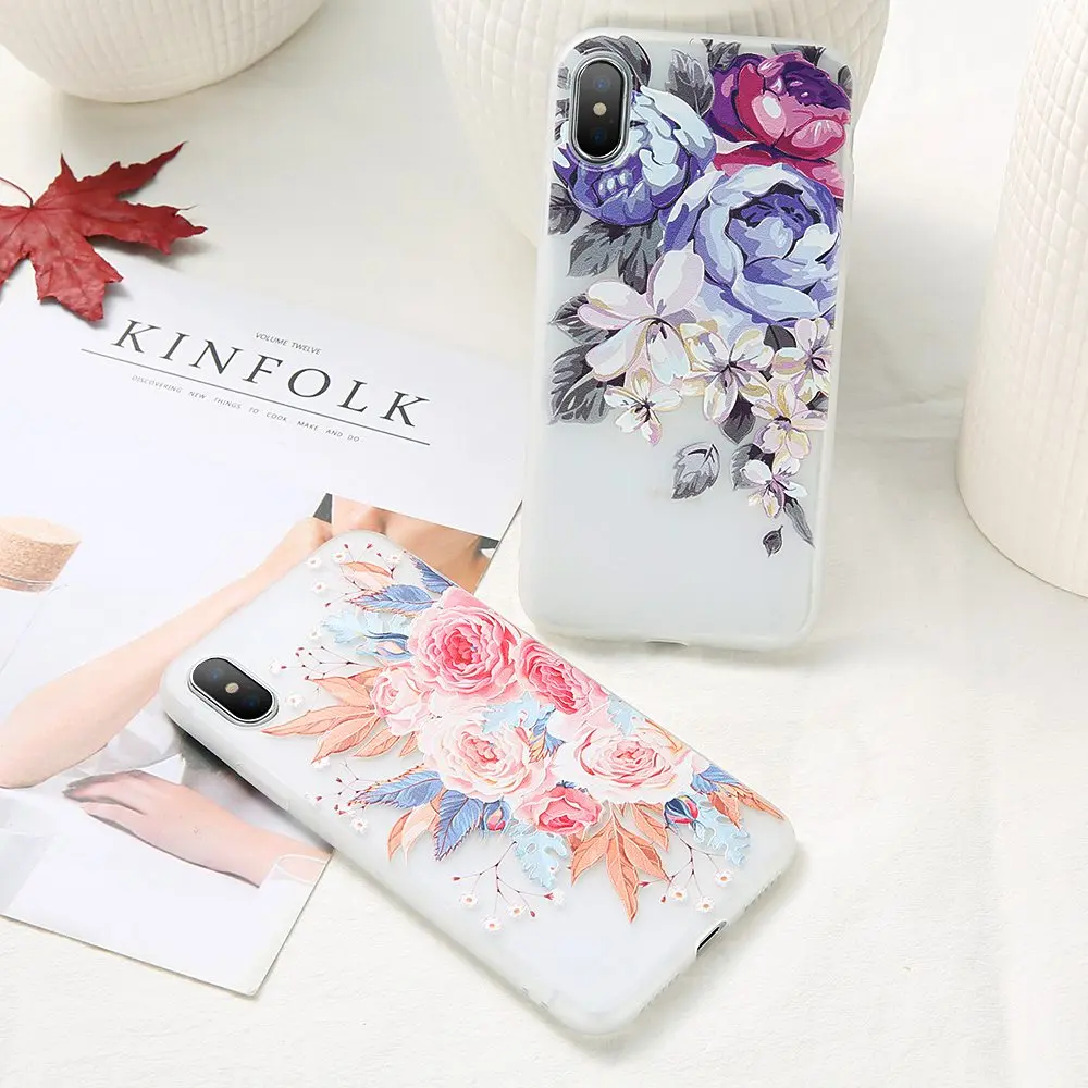 Чехол KISSCASE Flower Girly для Samsung A50 A30 A20 S8 S9 S7 Edge мягкий ТПУ чехол телефона J7 J5 2017 EU S10 S10E M20