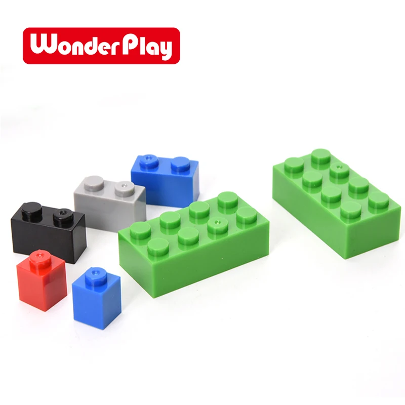 Wonderplay Мини Строительные блоки 330 шт набор кирпичей DIY креативные кирпичи оптом