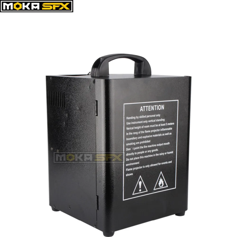 Сценический эффект пламени 2 головки пожарная машина DMX двойные клапаны