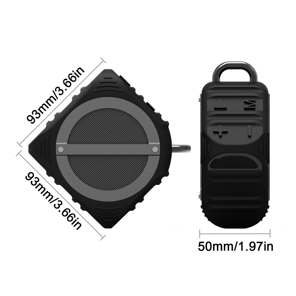 Vnadc S8 Беспроводной IP65 Водонепроницаемый Bluetooth 4.0 Динамик Enhanced Bass открытый