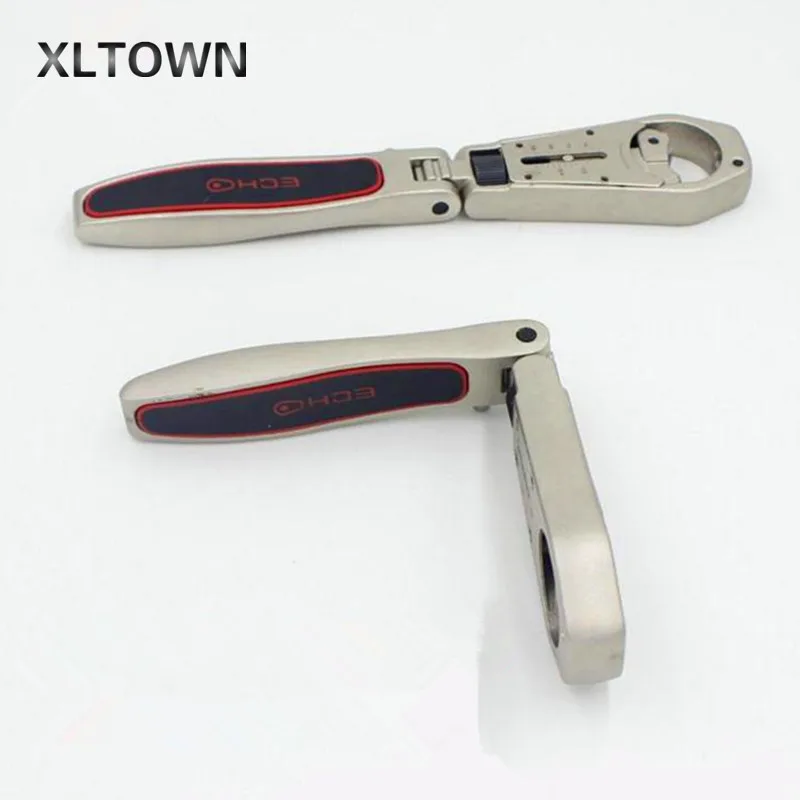 XLTOWN многофункциональный ключ с храповым механизмом 180 градусов складной Быстрый