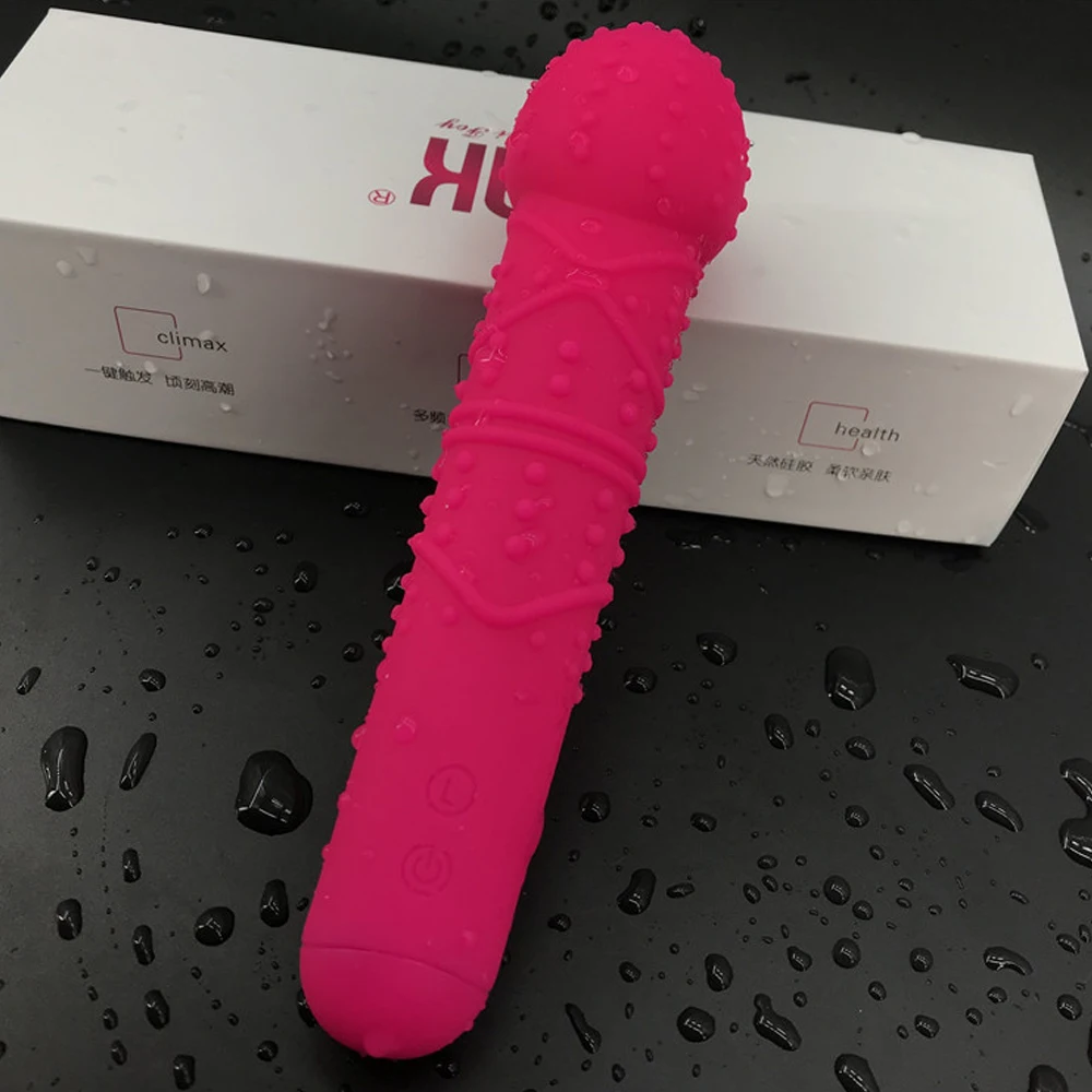 QKKQ G Spot Silicone 7 скоростей Вибраторы мощная волшебная палочка для женщин массажер